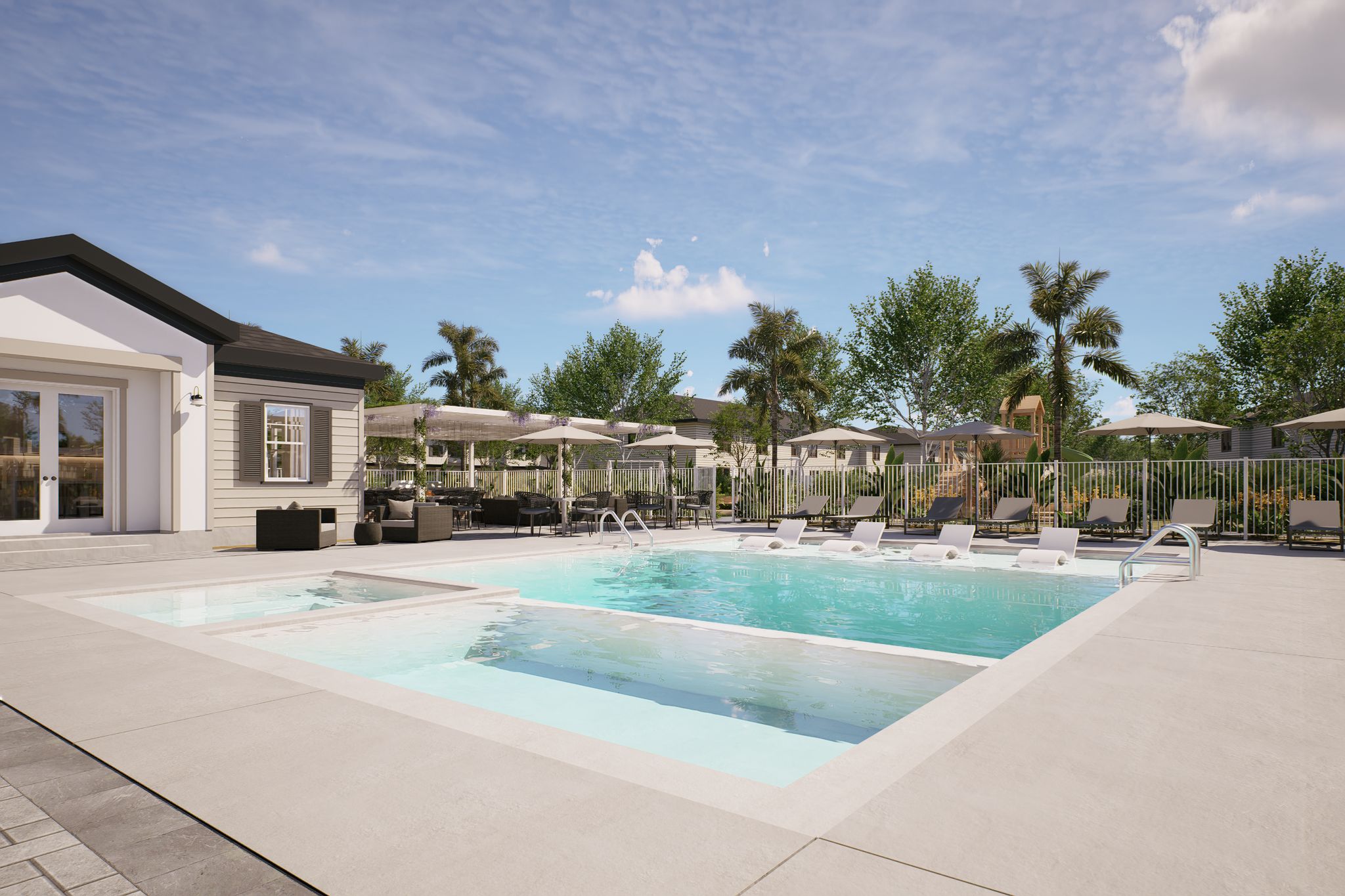 Aurora Oaks clubhouse and amenity rendering 11