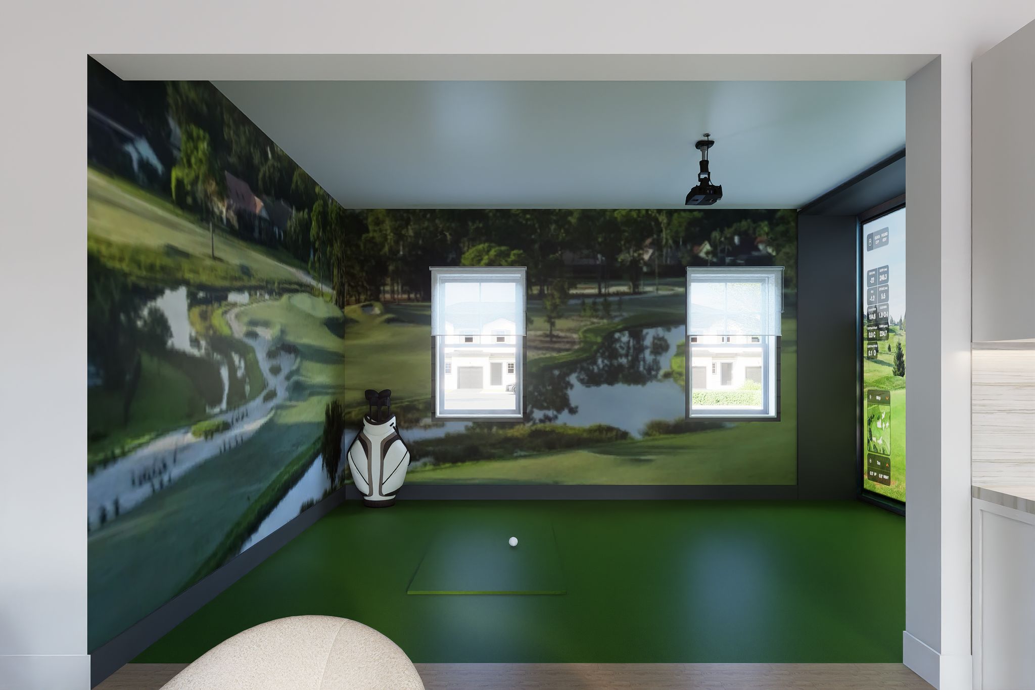 Aurora Oaks clubhouse and amenity rendering 25